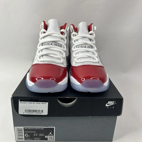 Nike Shoes Air Jordan 11 Retro GS “Cherry” 2024 - Picture 2 of 5